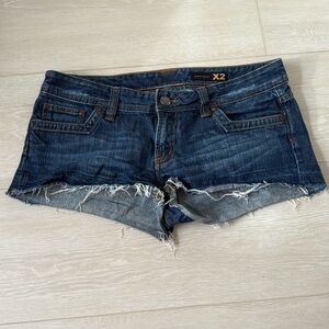 3/$10 X2 Distressed Short Denim Shorts